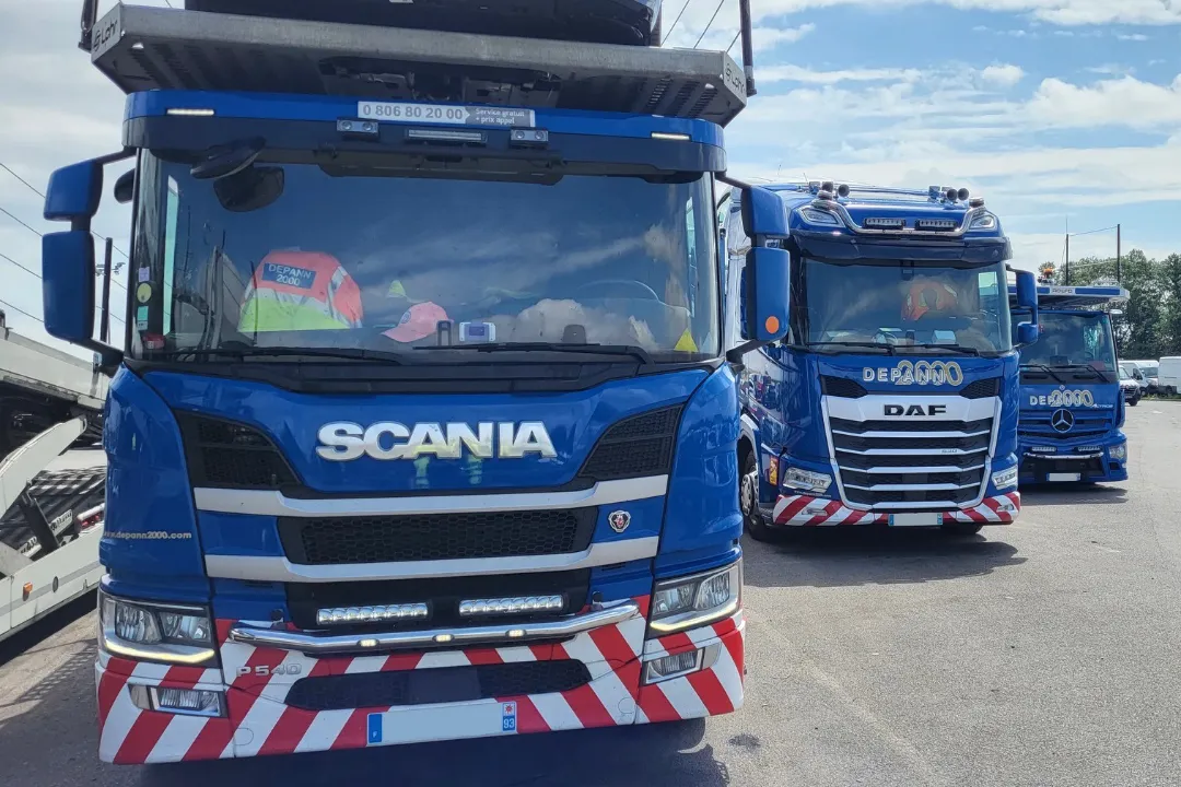 branche transport 2 Dépannage d’un panneau effondré sur l’autoroute A86